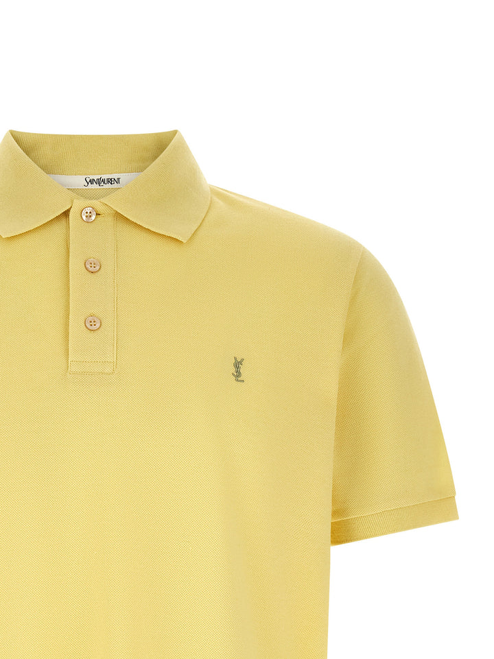 Saint Laurent Cassandre Polo - Giallo | 5c75133b792020a1550b61a320563e0ff81052ef