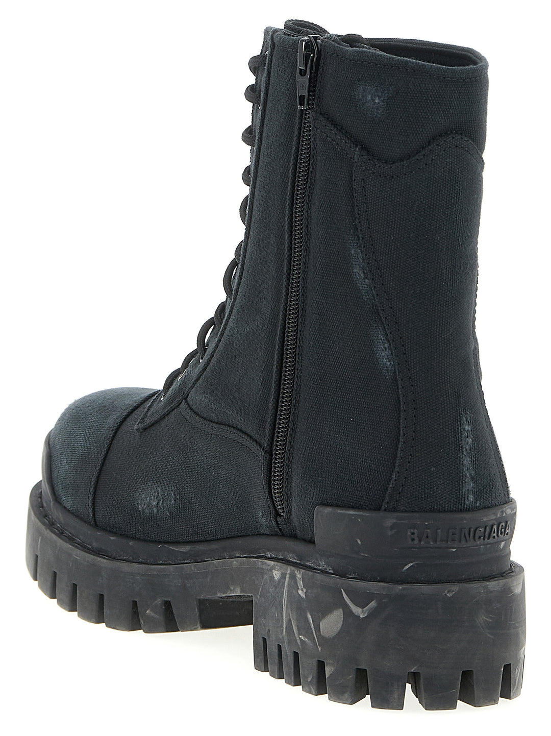 Balenciaga Combat Strike Stivali e Stivaletti - Nero | e9533535c197a635326ad67e11a174509b1dc3a5