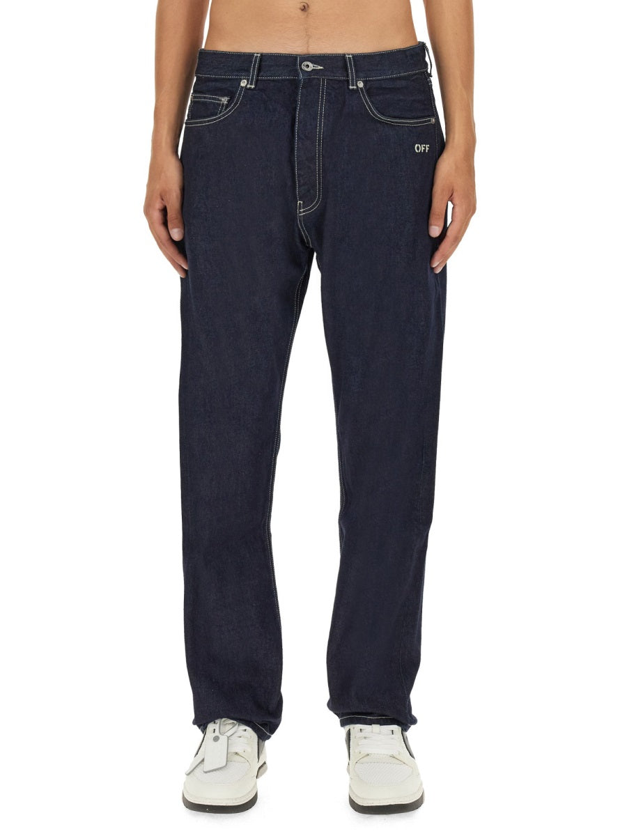 Off-White Jeans - Beige | Wanan Luxury