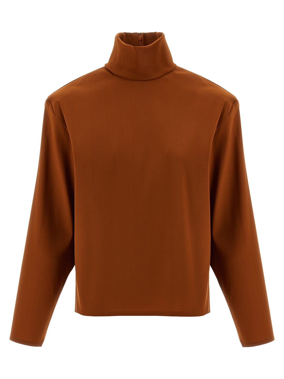 Saint Laurent Structured Shoulder Sweater Maglioni - Arancione | 3b98dc3b22a8521c01d23544c1b603fcb56723aa