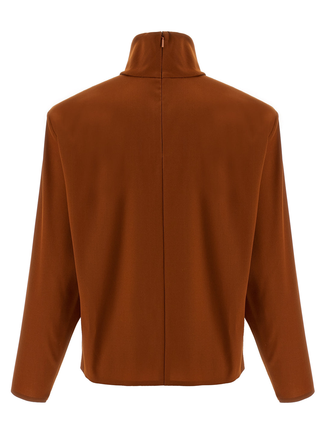 Saint Laurent Structured Shoulder Sweater Maglioni - Arancione | a83692818d089b6e9b3b3b9b58e52e808201f0c2