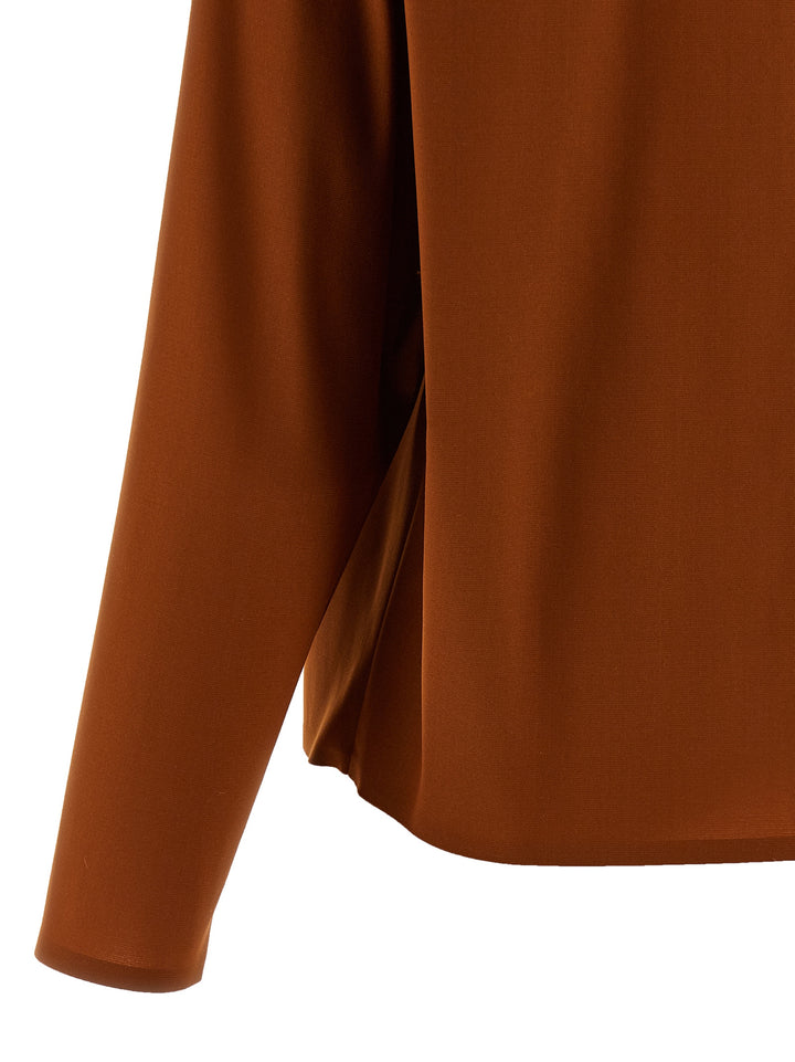 Saint Laurent Structured Shoulder Sweater Maglioni - Arancione | 8b7bb9bf3362e33e871974653c730a355a5074a6