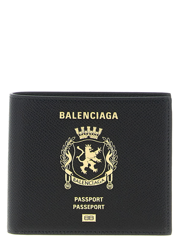 Pasaporte Billetera Negro