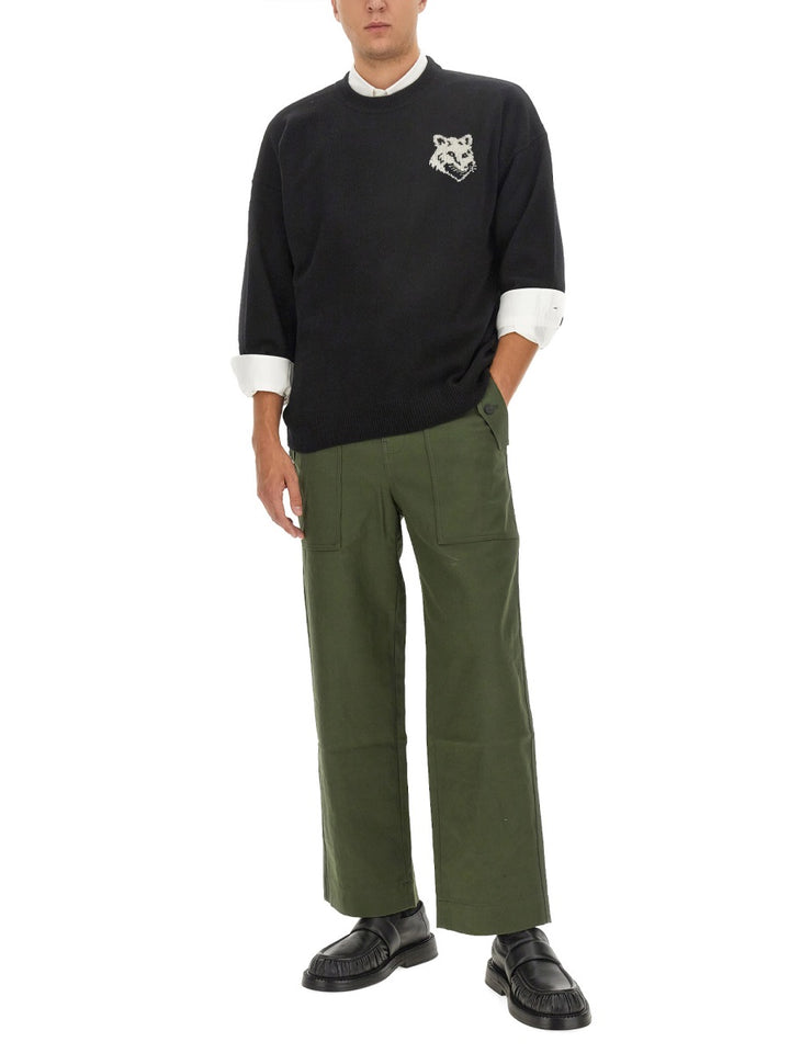 Maison Kitsuné Maglioni - Nero | Wanan Luxury