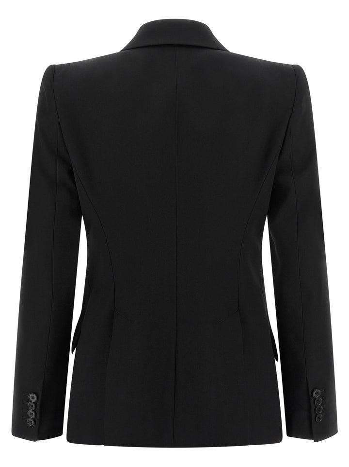 Mcqueen Hourglass Blazer BlazerS - Nero | 472a5a190cb803d601bd31bb609c8d942baffd97