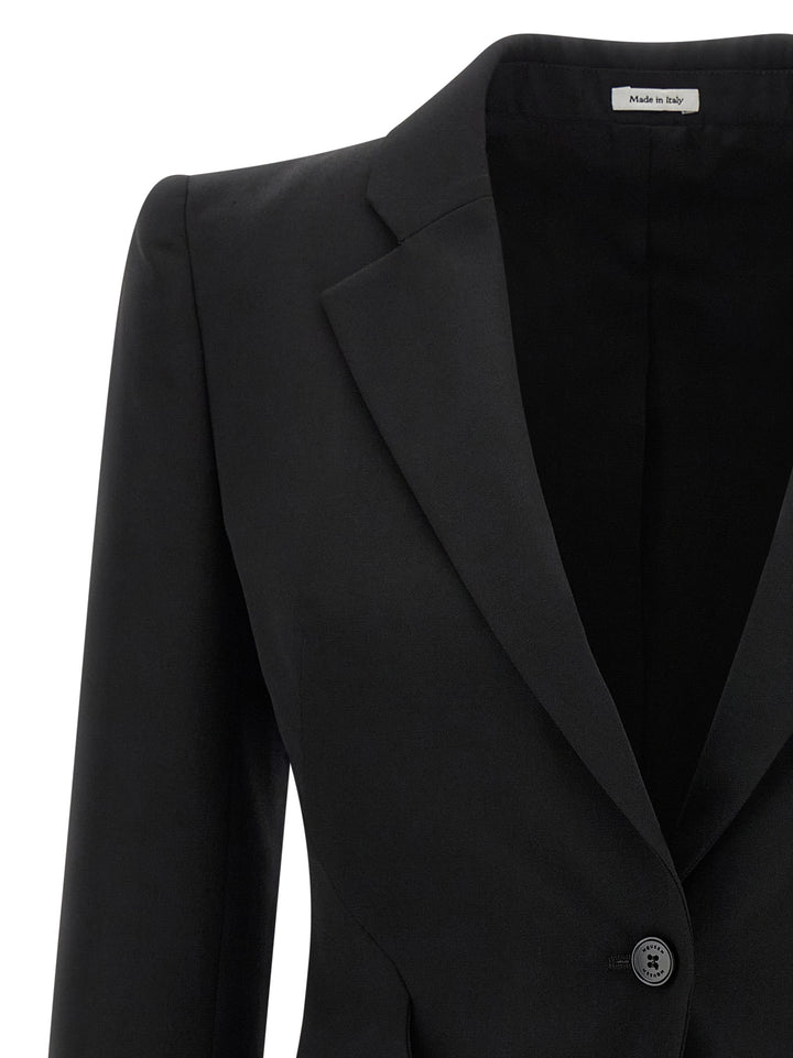 Mcqueen Hourglass Blazer BlazerS - Nero | 781f073d79e6275cb1a093868f91555c620e4cf3