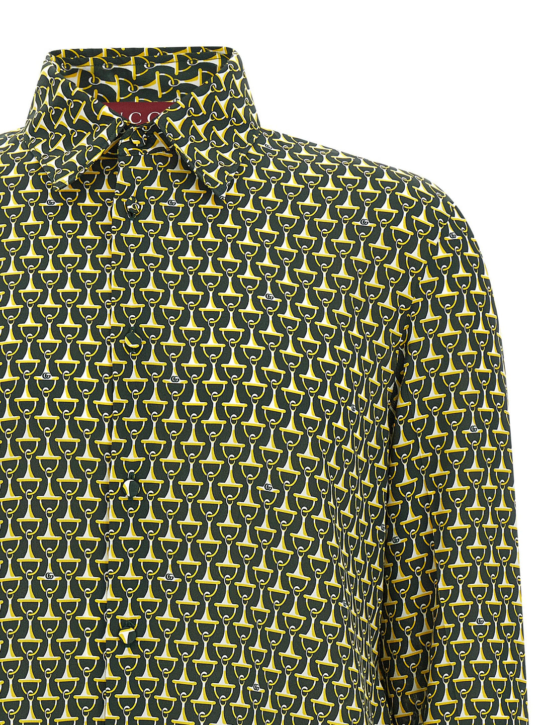 Gucci Horsebit Shirt Camicie - Verde | 894ed02790380e1d16e04d1bea9d04ee117d5990