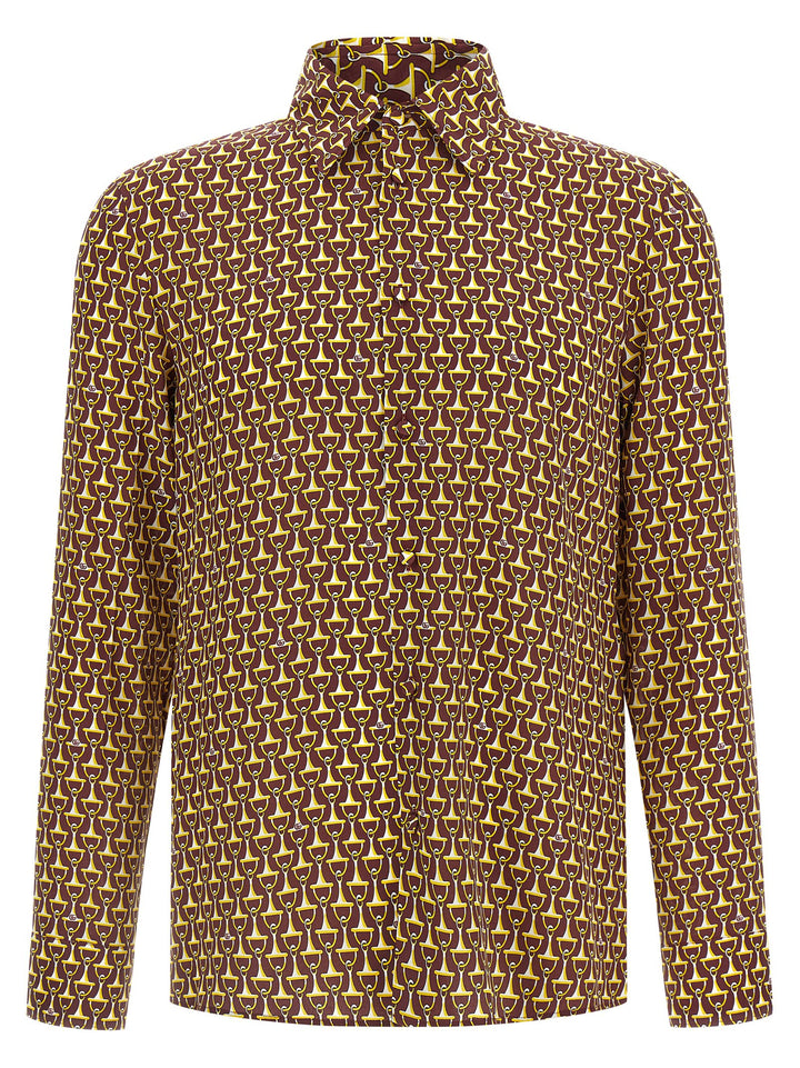 Gucci Horsebit Shirt Camicie - Multicolor | 8c1b5b5e1f4930a6088da642784151f285c59a0c