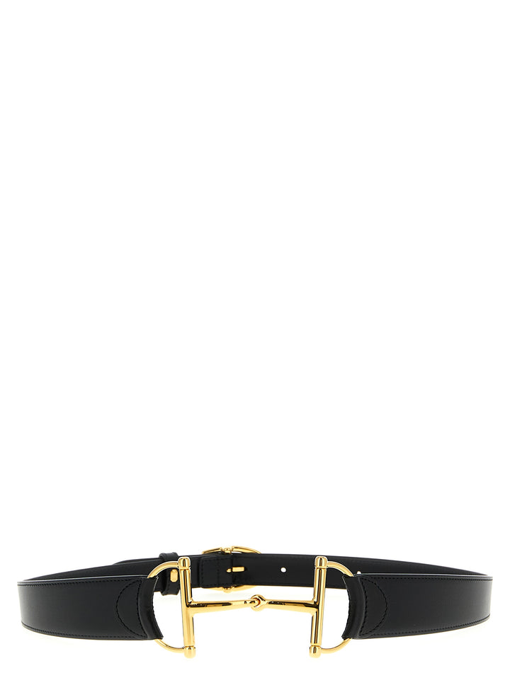 Gucci Horsebit Belt Cinture - Nero | 314211b653b315e32a973140e14eeda8053cbdd8