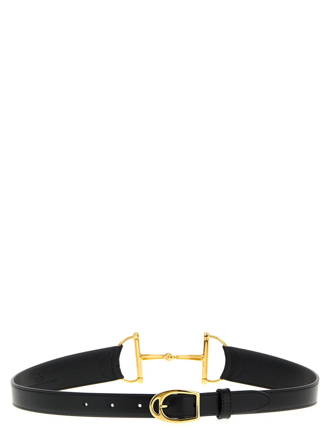 Gucci Horsebit Belt Cinture - Nero | 30eddb7b930c32bac3e3db3ae7f0d201ed00e7a2