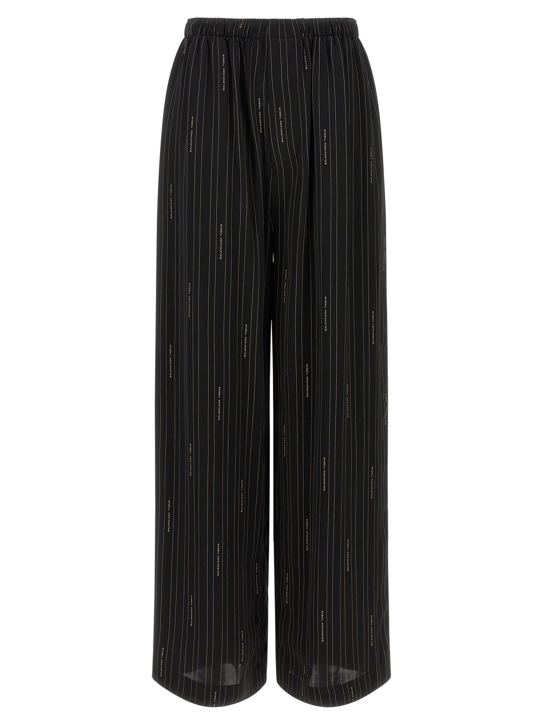 Balenciaga Striped Pantaloni - Nero | f89bfac09fcd62880322c77ecf3eb48303e68159