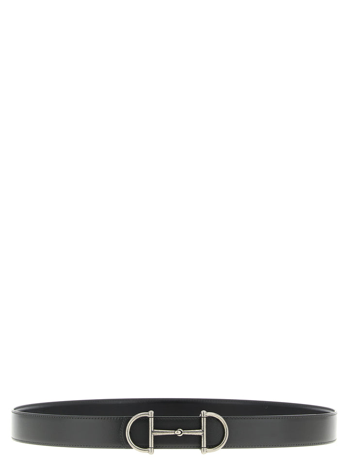 Gucci Reversible Belt Horsebit Cinture - Multicolor | 29235ae344c583e00cc9af0dfc01d2a0ff4b8ae0