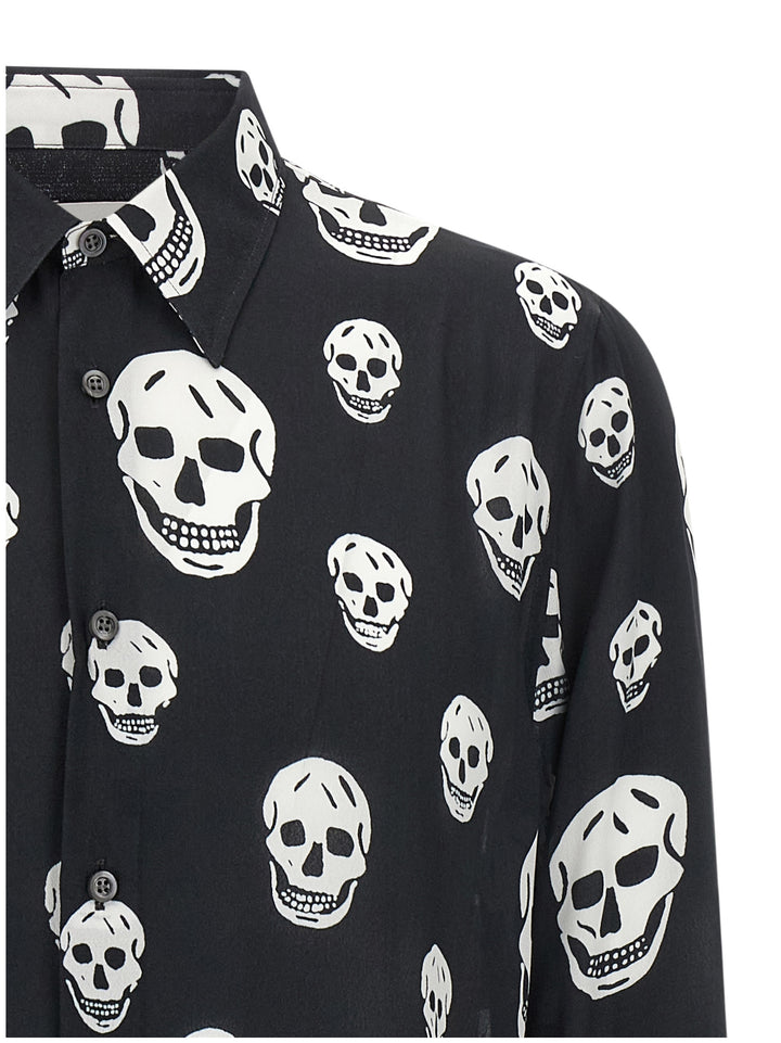 Mcqueen Skull Camicie - Bianco/Nero | cd62739f84a08b63db1d3d8c6f4f1cea42e00f11