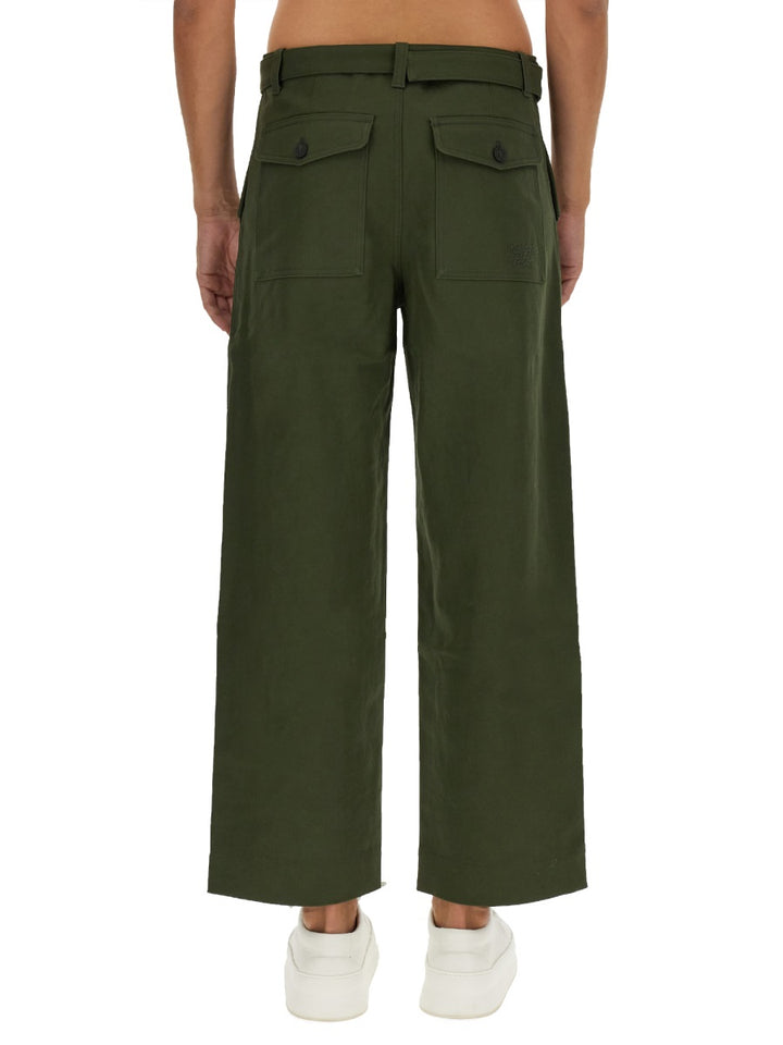 Maison KitsunÉ Pantaloni - Green | 2577a0ef71fd2d83cca774ba7c146781dbe03950