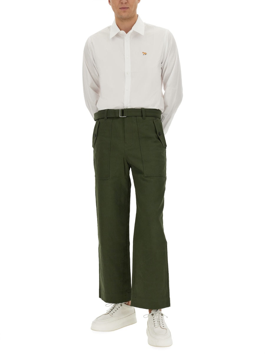 Maison KitsunÉ Pantaloni - Green | a1b0f501e1203b8ba53716ac52872ea9d5200c1f