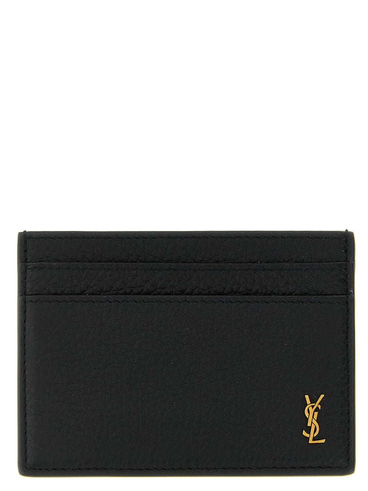 Saint Laurent Tiny Cassandre Portafogli - Nero | 8b1f3a1e418b4e846128f4e6eea2b5bc5ded67b8