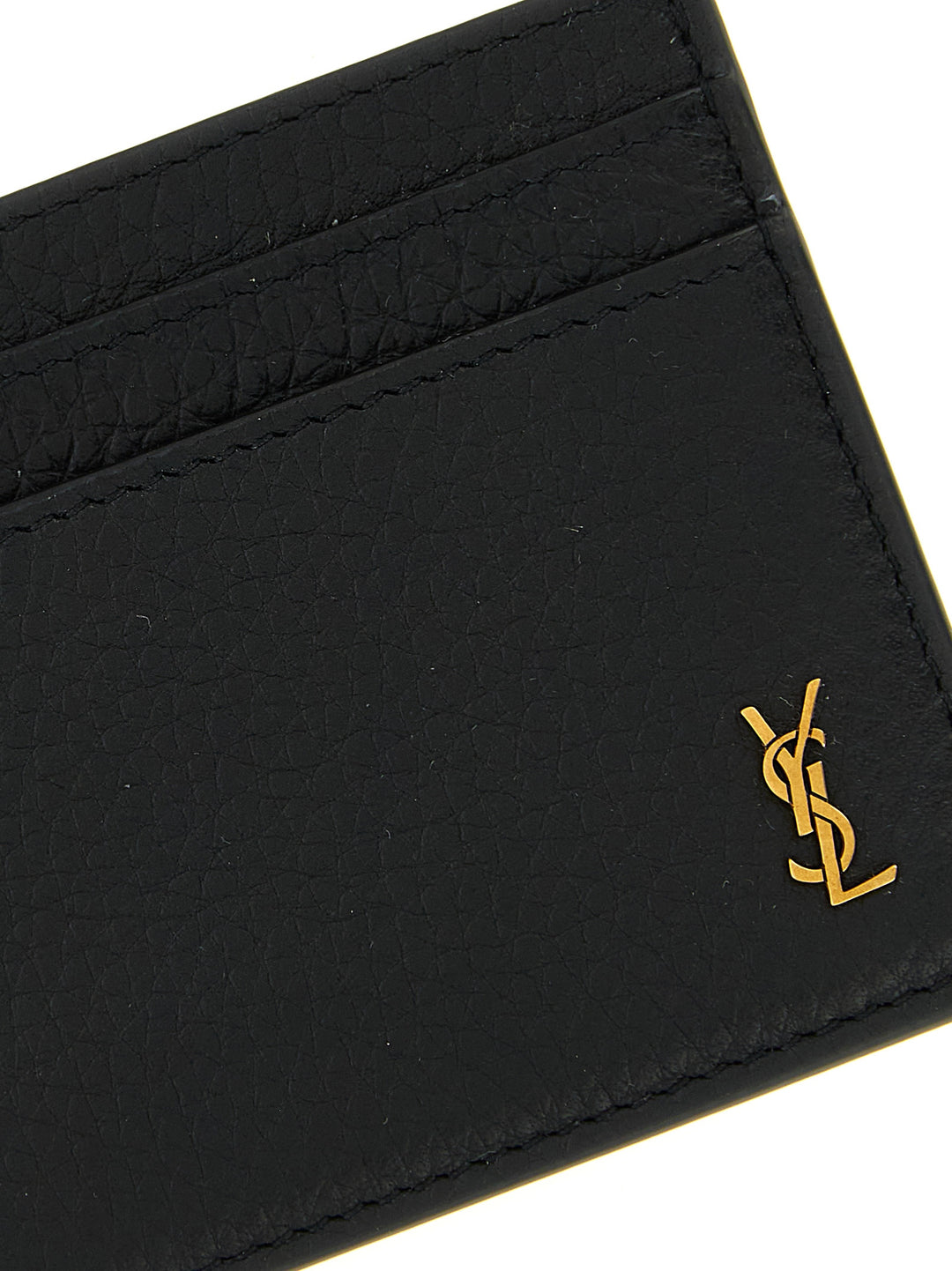 Saint Laurent Tiny Cassandre Portafogli - Nero | f16e4db180b17d6bc3f01a4d356c3259c55281a0