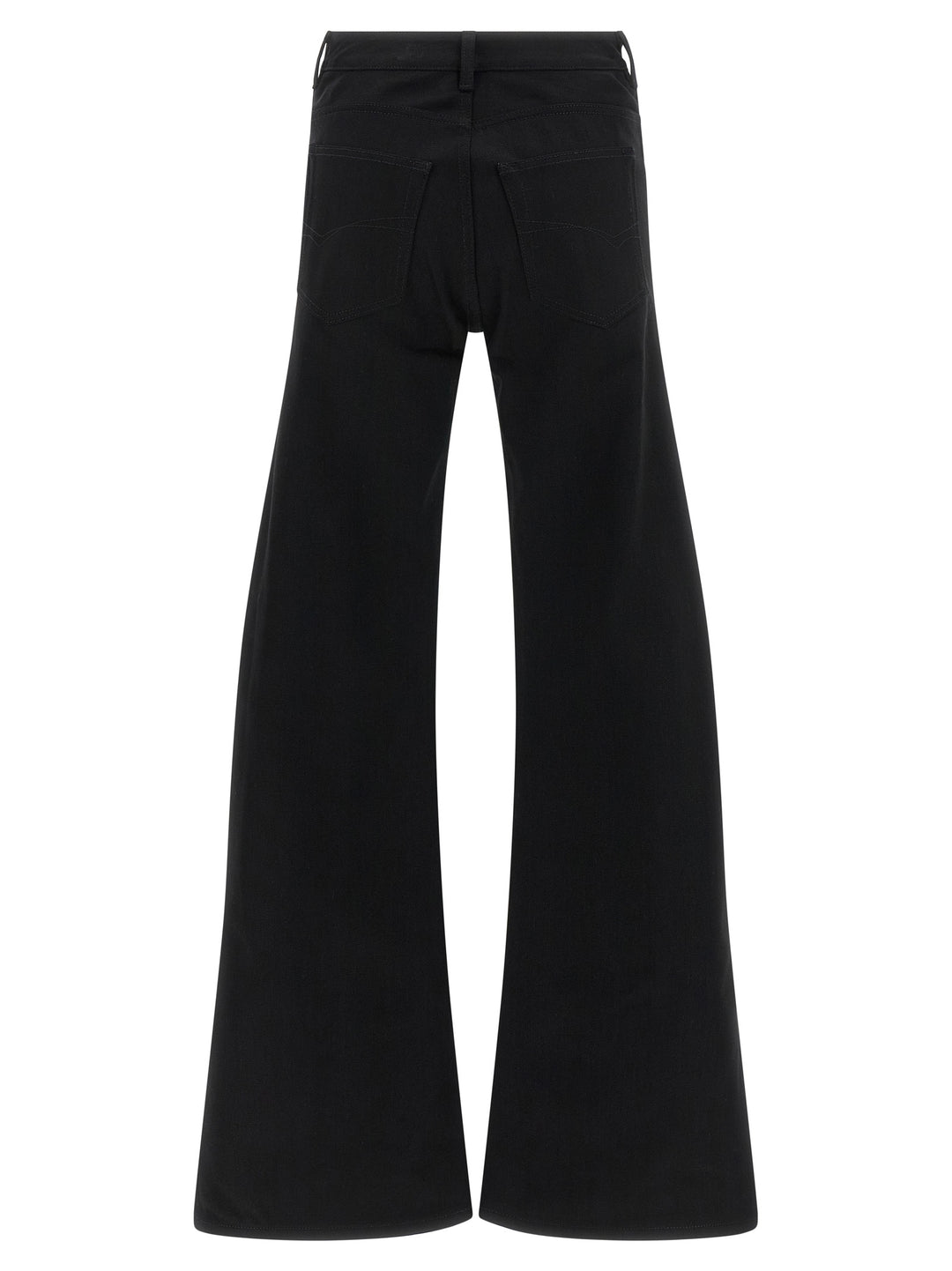 Balenciaga Curved Waist Jeans - Nero | 586565b5da94bca1fa5b2637e45dd0f848a5a3ca