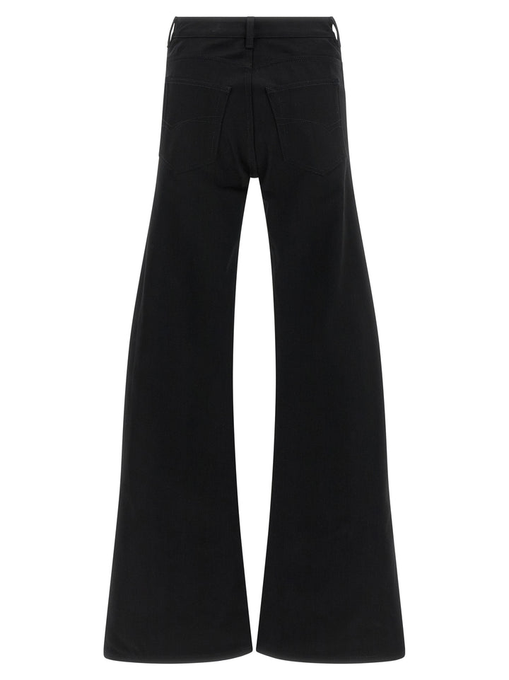 Balenciaga Curved Waist Jeans - Nero | 586565b5da94bca1fa5b2637e45dd0f848a5a3ca