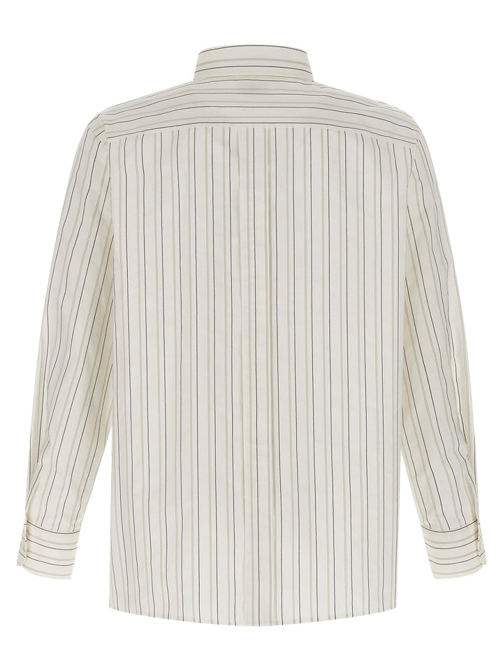 Saint Laurent Cassandre Camicie - Bianco | 2a87f48bb0a7f55e27a8536d0d2b92c29a8f3fd2