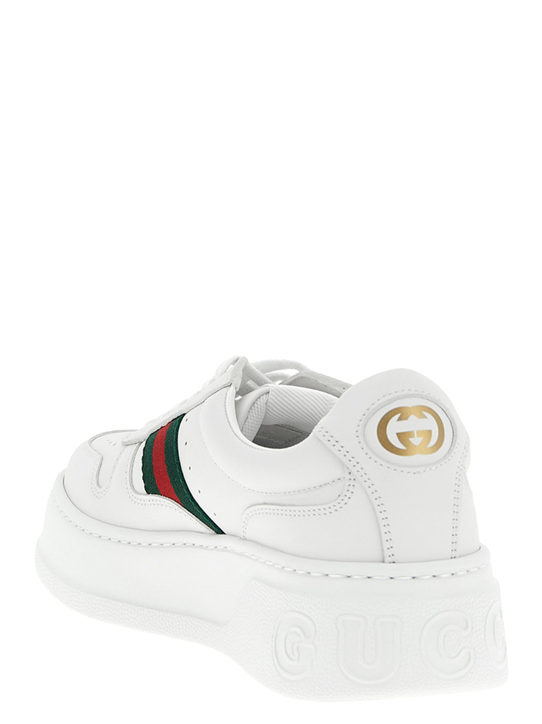 Gucci Oversize Sole Sneakers - Bianco | dc6d3dc3842a0bbe831d8374da533b52703cf343
