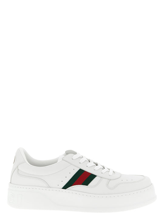 Oversize Sole Sneakers Bianco