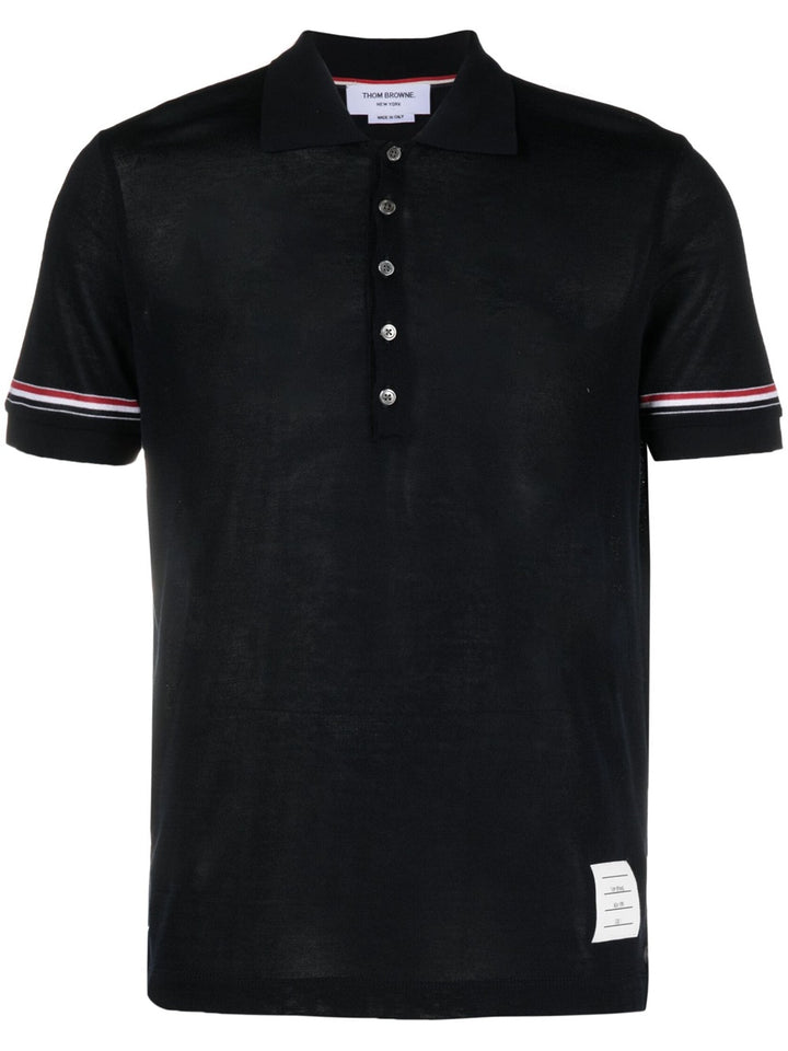 Thom Browne POLO - Blu | ce721f564aa55a899a3eb4e13d3201a39a15abb7