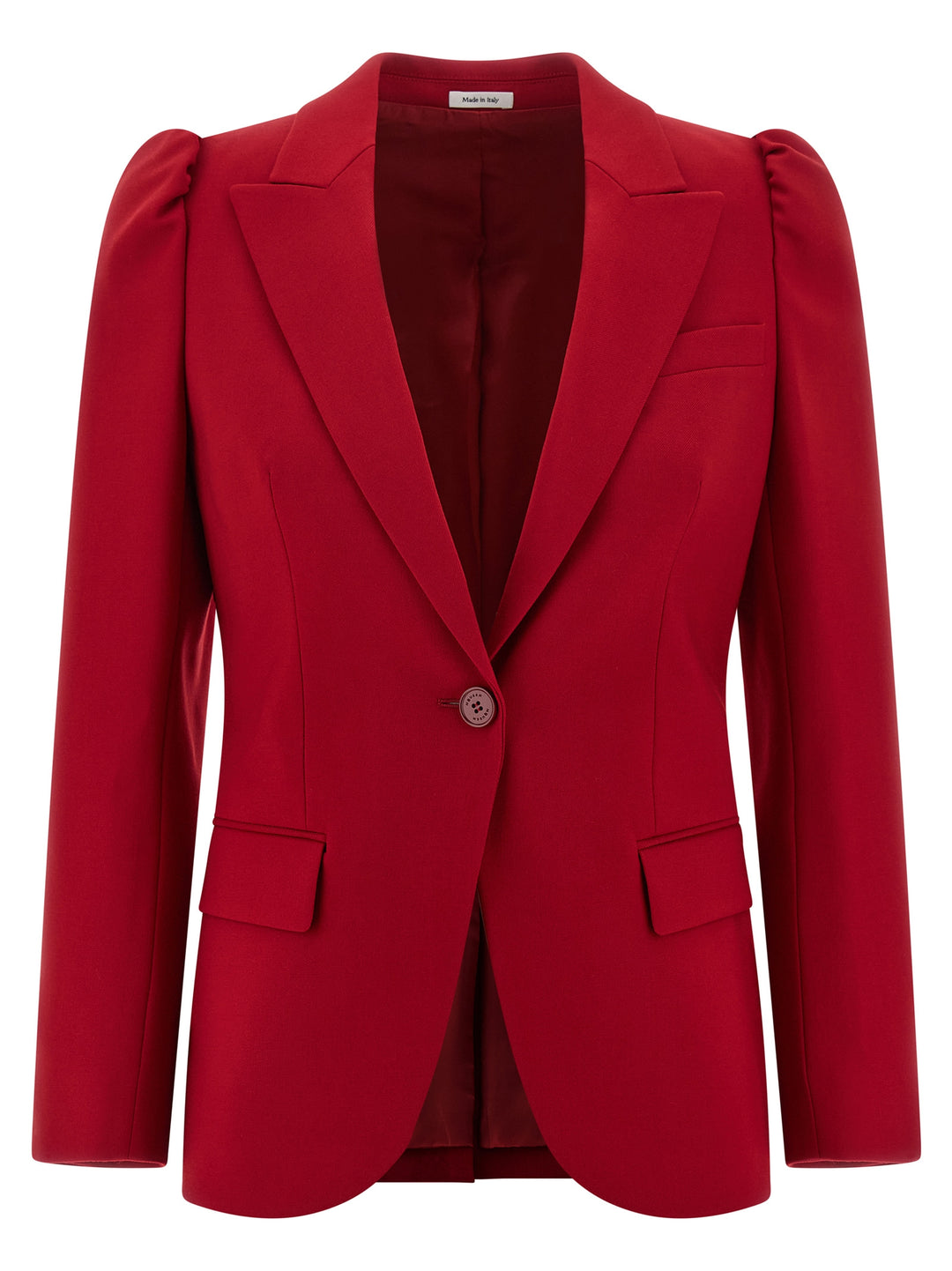 Mcqueen Single-Breasted Blazer BlazerS - Rosso | 3b59ce2fe1ecdfd5455004ce2f8cd6d9fac89e61