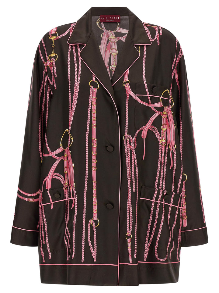 Gucci Pajama Shirt Camicie - Multicolor | b0a7a6f787b17ad2d5ff7fa64c381635239cbb2c