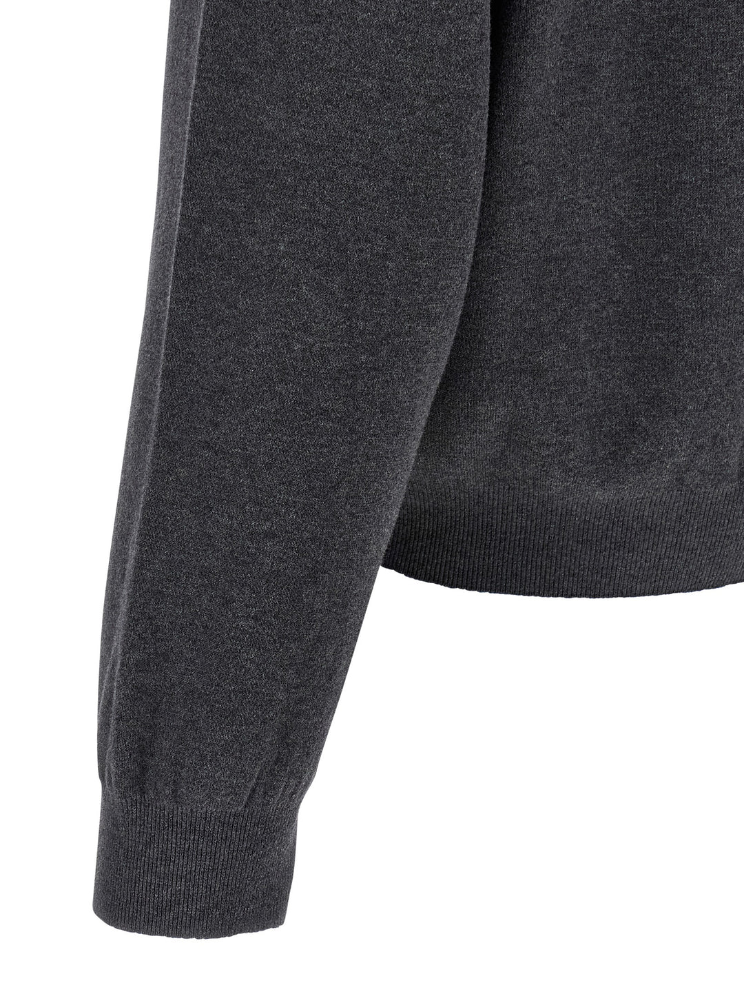 Balenciaga Half Zip Sweater Maglioni - Grigio | 32799a736f3e73c2937c2db225ccd653eaa374f5