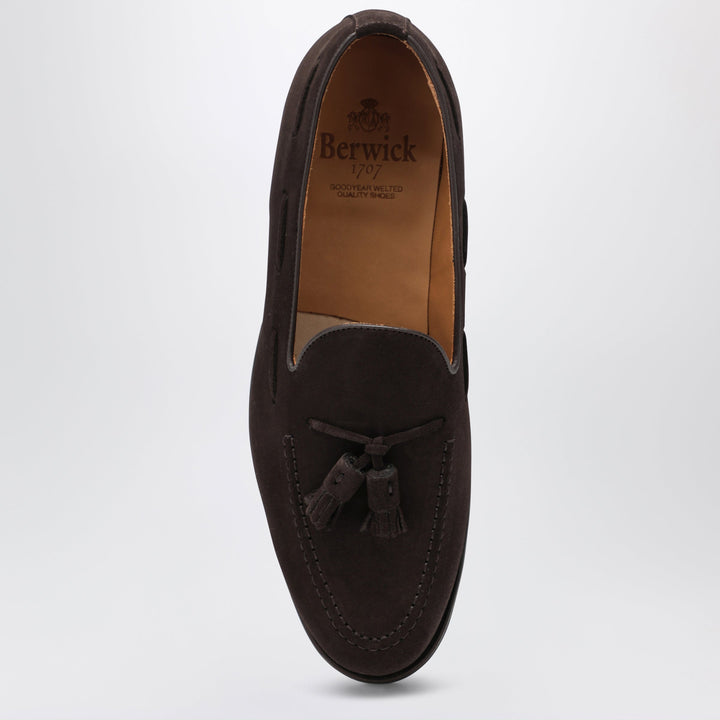Berwick 1707 Braune Suede Loafers Mit Quasten