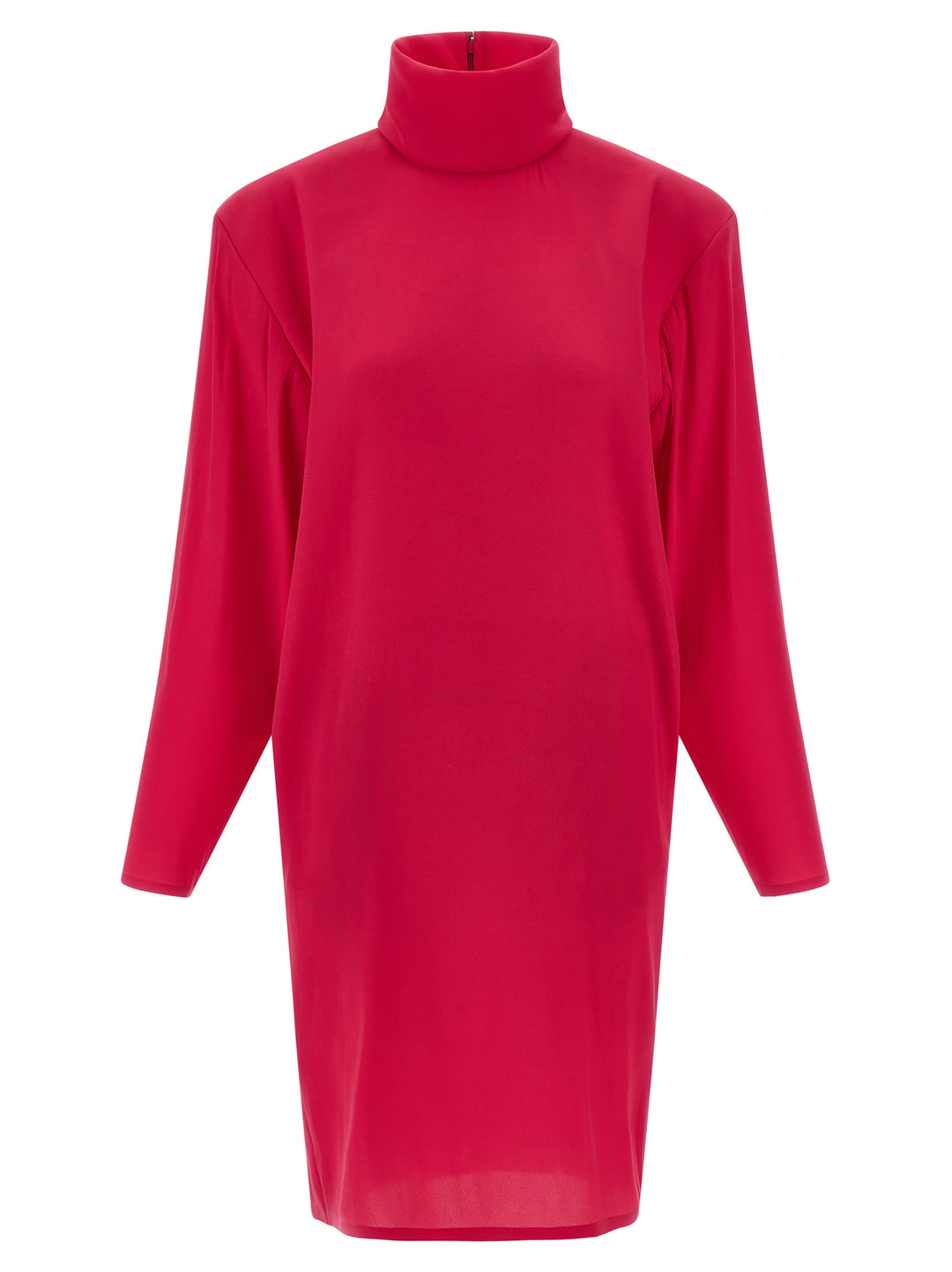 Saint Laurent Structured Shoulder Dress Abiti - Fucsia | 920aac51f24ea2585c0a117e8c07ba498f471f2d