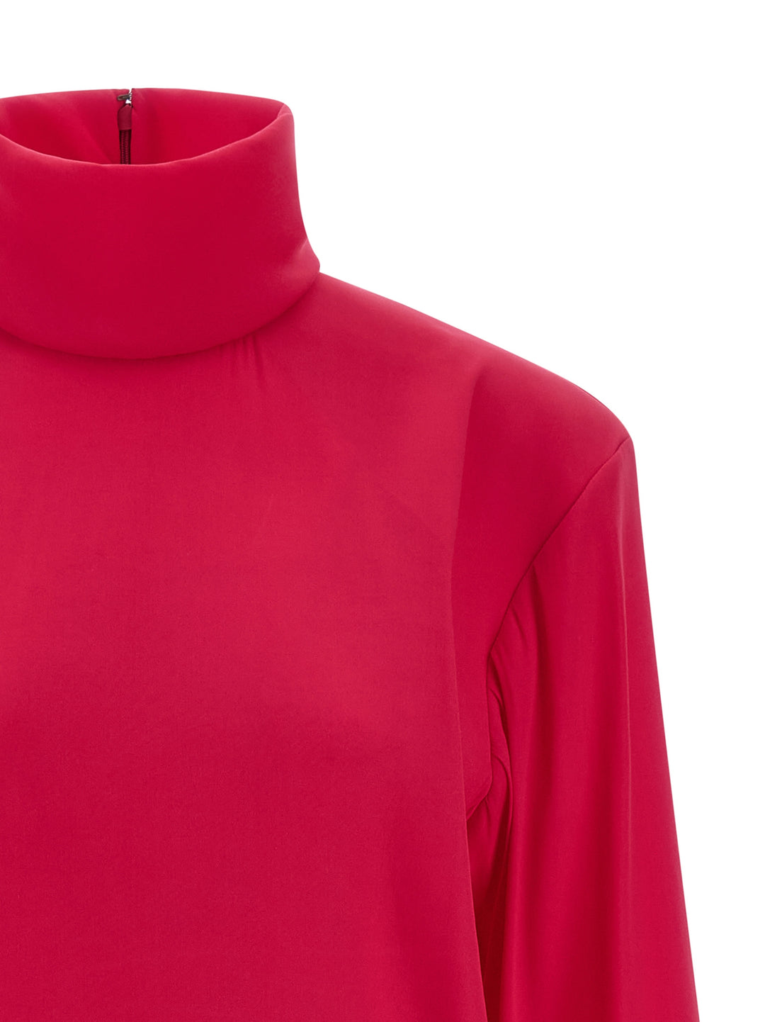 Saint Laurent Structured Shoulder Dress Abiti - Fucsia | ac60c026e87cb6ff46e0b48cd5d61a359635e1e6