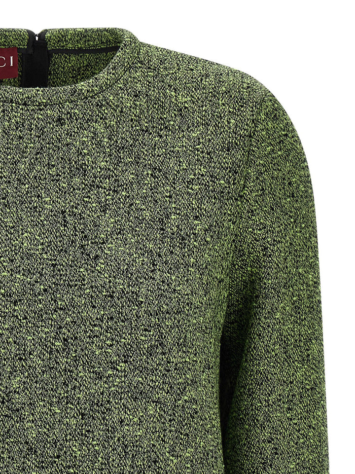 Gucci Mouliné Abiti - Verde | e1b5bb2d4116e75a75ec53a40563feb1ba71d5f3