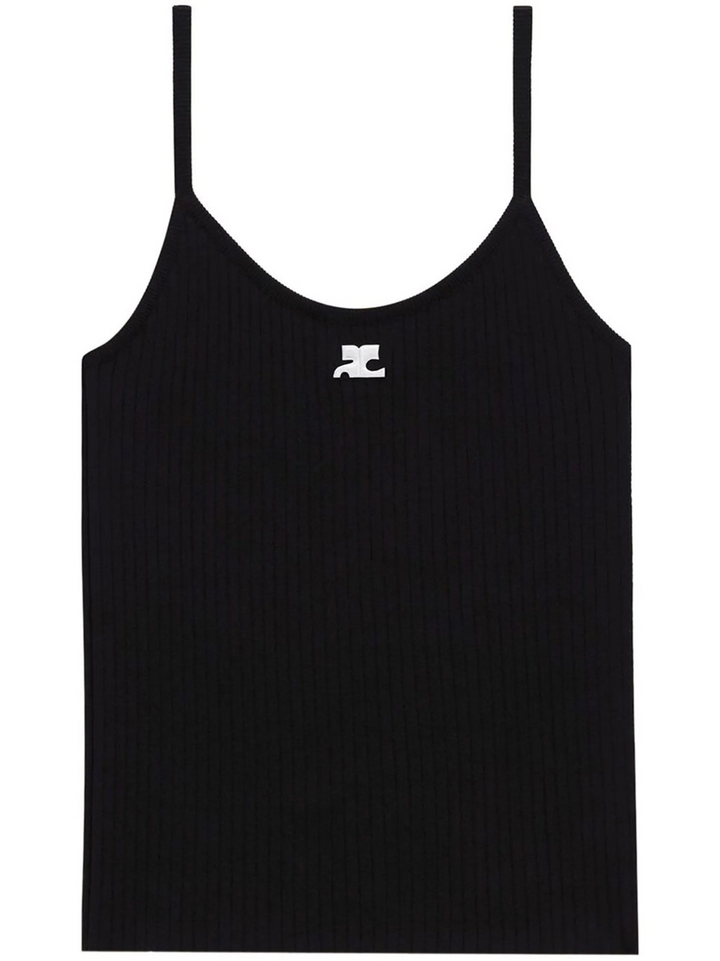 Courreges TOP - Nero | 5558bc8e08fe3f8276caf5a7cedefb69d166b00e