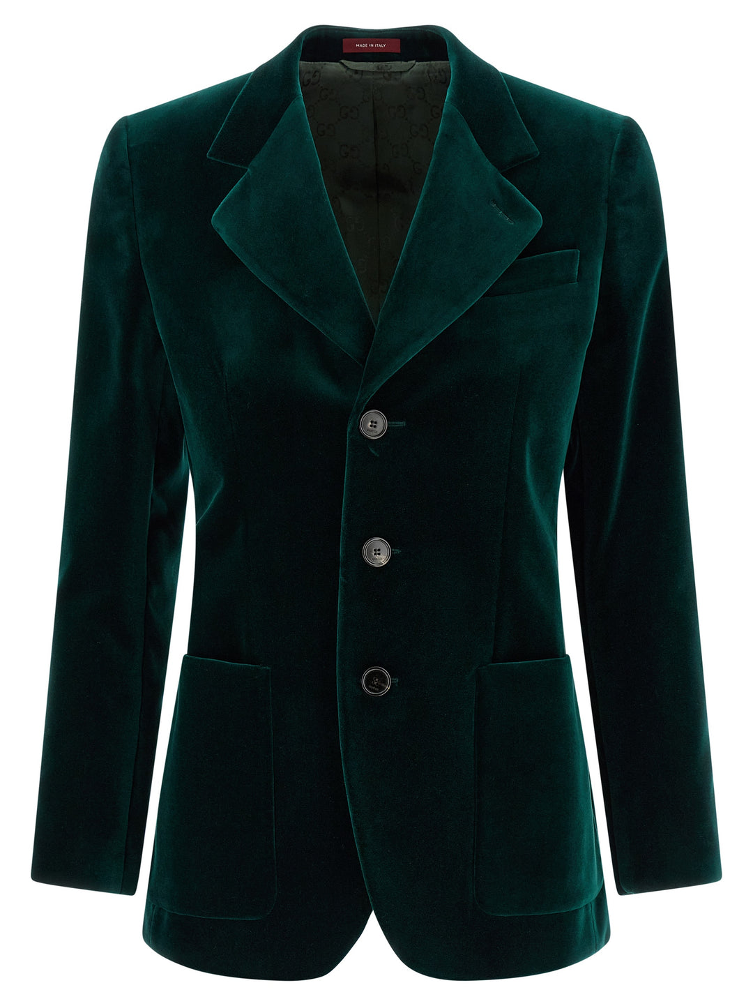 Gucci Velvet Blazer BlazerS - Verde | 4cfd3a74a6b195e964ed7274b3cae760b2bdef88