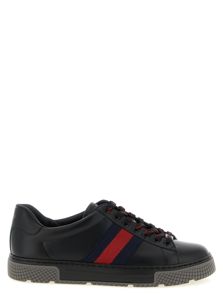 Gucci Gucci Ace Sneakers - Nero | c9c8aca856c674c162e554a764bb51e0873e03f1