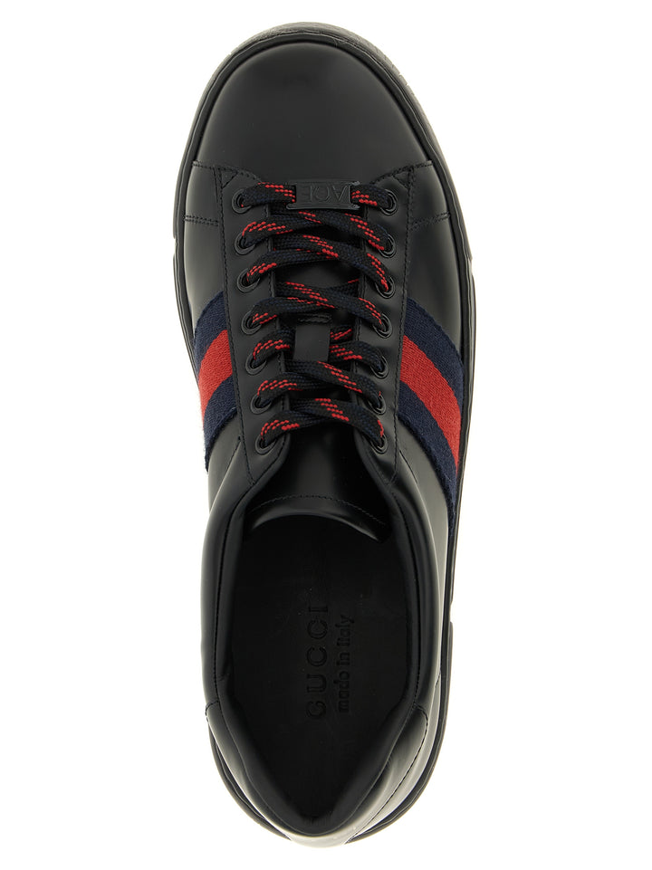 Gucci Gucci Ace Sneakers - Nero | 003a7178ec3506ee7b00d039810b88098472d123