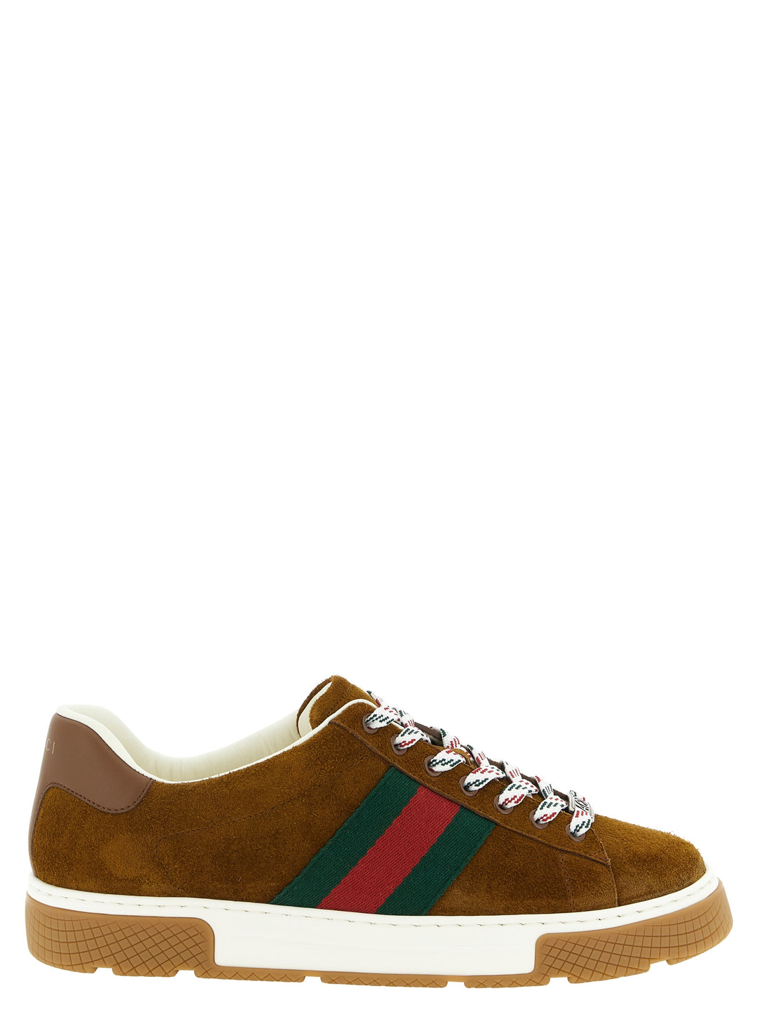 Gucci Gucci Ace Sneakers - Marrone | f825e0f029a0170fe1c1f9eaccaa8bd5223436b4