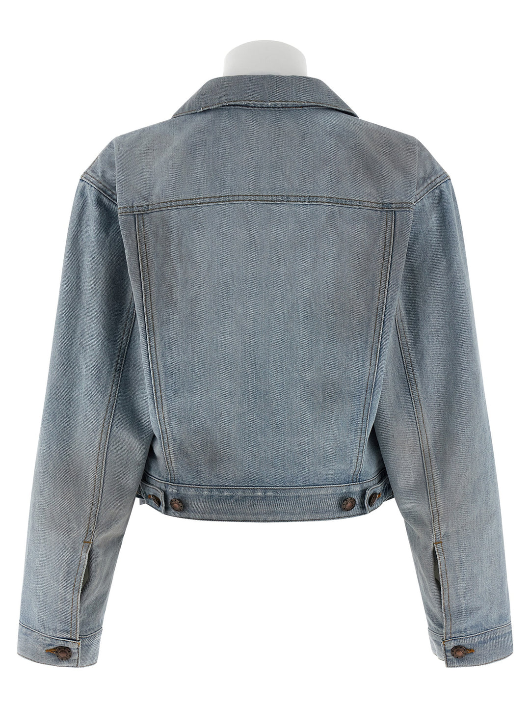 Balenciaga Double Layer Jacket Puffer Jackets - Celeste | 7b790b2a4aede57f4d0aef448be0a40e7b12a893