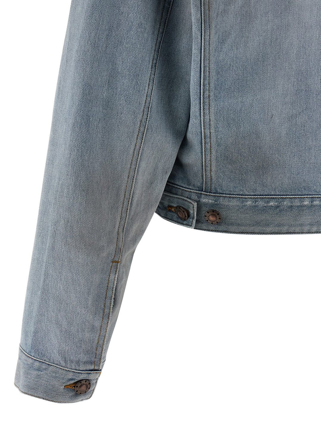 Balenciaga Double Layer Jacket Puffer Jackets - Celeste | d96c78d77678983e95df2af77219b17bbf642067