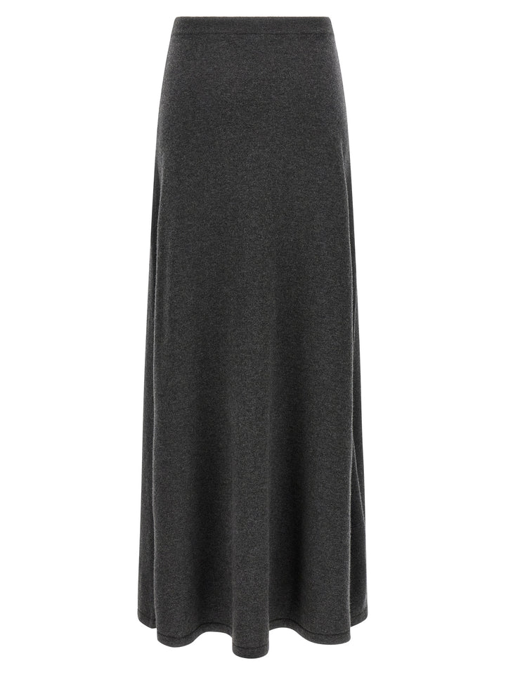Balenciaga Maxi Wool Skirt Gonne - Grigio | 59e0597bf8d4d99c151ad841bfcdff1c249144af