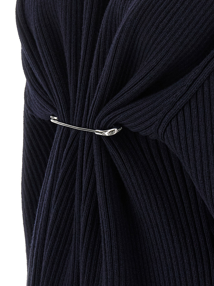 Balenciaga Pinched Abiti - Blu | 7a847229d4a403046fb7d6e14166dafcbde7252c