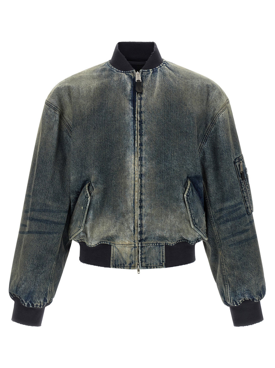 Balenciaga Bomber Standard Puffer Jackets - Grigio | 5c7bae63ef6d648c165a6e0415120ef2fb3e3651