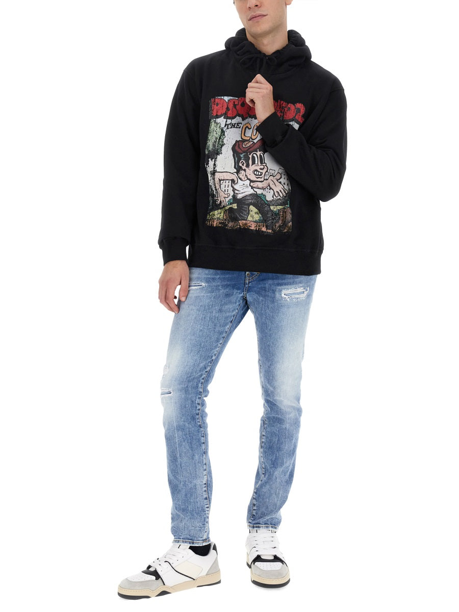Dsquared2 Felpe - Nero | Wanan Luxury