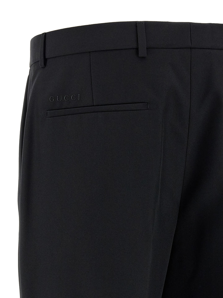 Gucci Tailored Trousers Pantaloni - Nero | 2f36bf16fa185642b0f527a57df862db1ceba54f