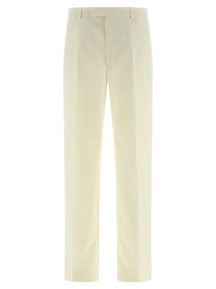 Gucci Tailored Trousers Pantaloni - Bianco | 8b7fb36301c7a87406bfebcbf78e52a9c60832b7