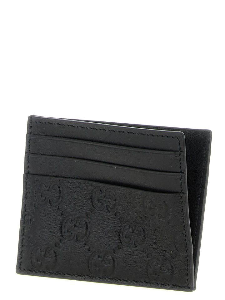 Gucci Gg Emblem Portafogli - Nero | 696932e42542dd5e8b883923c2a123101c5583bc