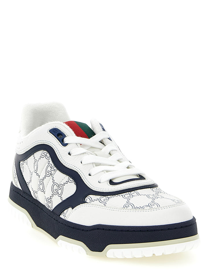 Gucci Gucci Re-Web Sneakers - Blu | feecc7f5ab9211f8ebc46a07955630c7a82b3003