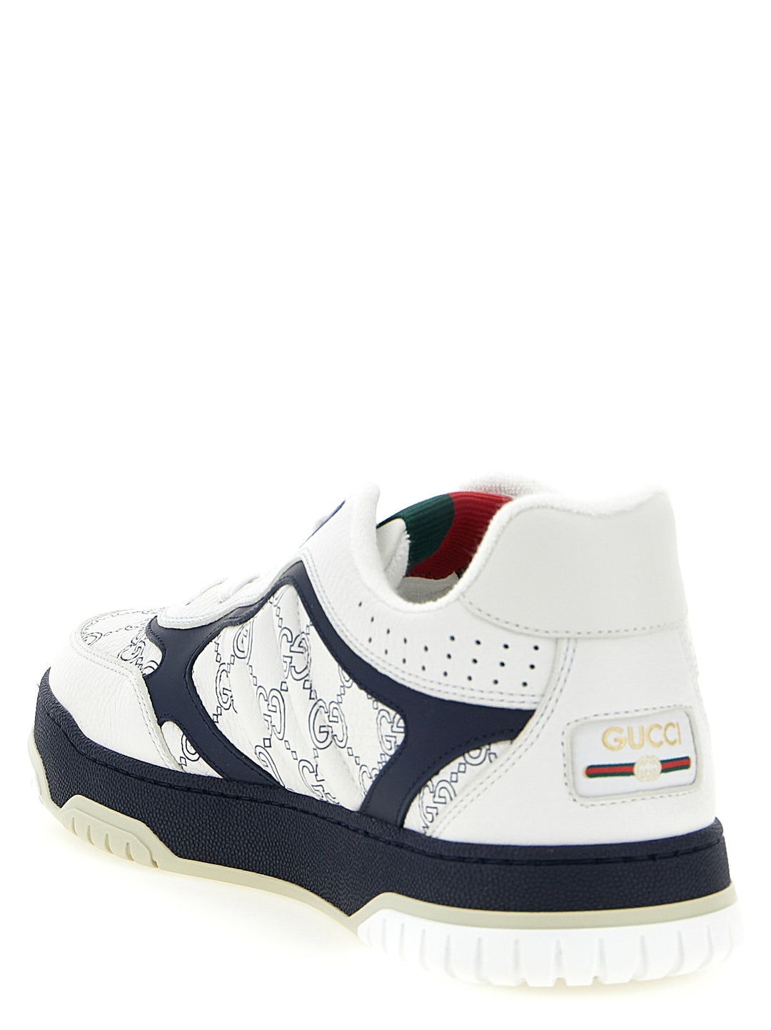Gucci Gucci Re-Web Sneakers - Blu | 61e8f52465f8f612657034a2bfe757d3f4516e89